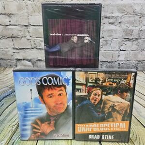 Brad Stine Comedy DVD Lot 3-Disc Bundle NEW Sealed Stand-Up Comedian Funny Humor